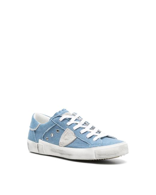 Philippe Model Blue Sneakers