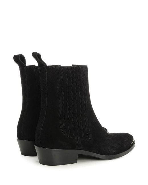 Isabel Marant Black Suede Boots