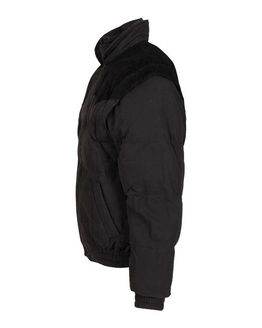 Isabel Marant Black Dawson Short Puffer Jacket for men