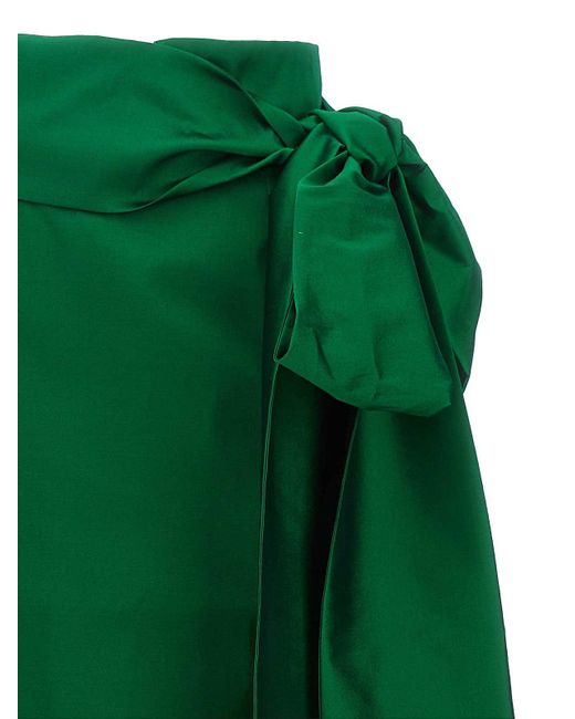 BERNADETTE Green Bernard Skirt