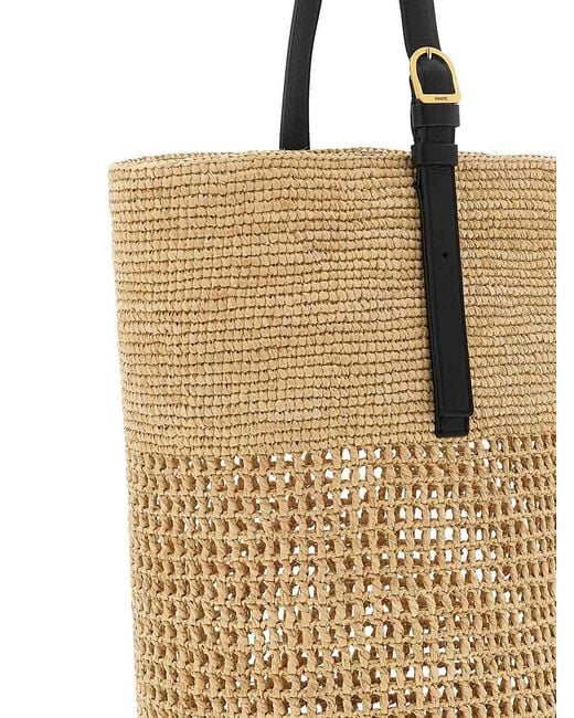 Khaite White Billie Large Bucket Bag