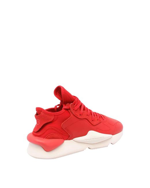 Y-3 Red Kaiwa Sneakers for men