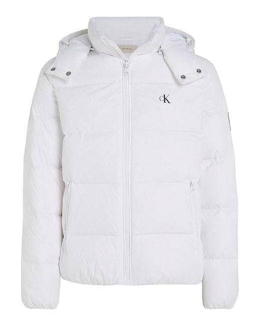 Calvin Klein White Jackets for men