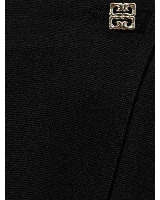 Givenchy Black Skirt With Open Side