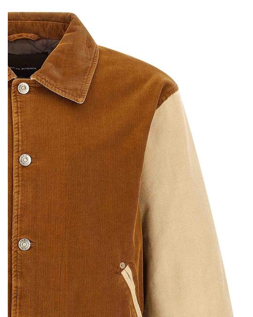 Wales Bonner Brown Homecoming Bomber Jacket for men