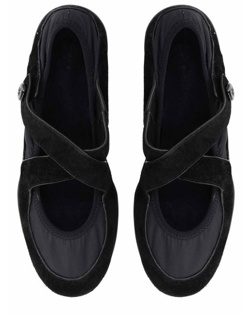 Tory Burch Black Ballerina Romy Sport Mary Jane