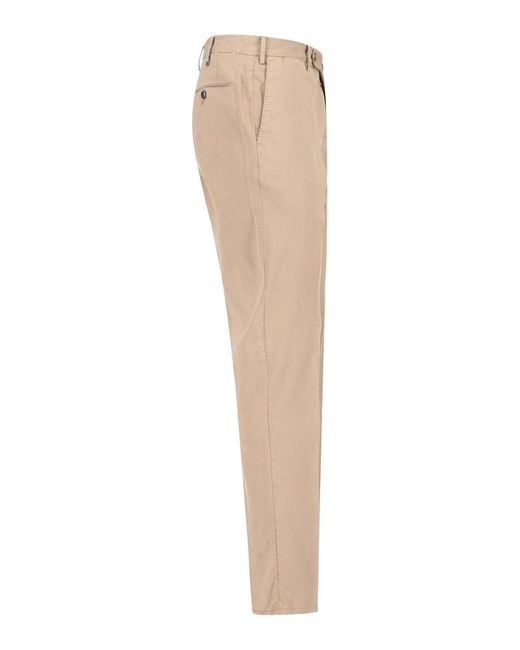 PT Torino Natural Cotton Blend Trousers for men