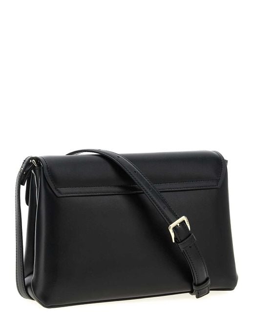 Furla Black Meridiana Shoulder Bag