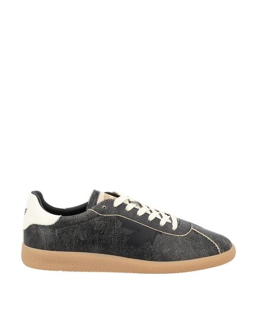 DSquared² Black Sneaker Rebels for men