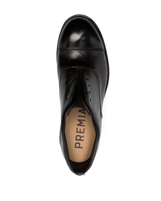 Premiata Black King Brass Derby for men
