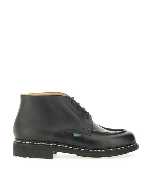 Paraboot Black Leather Boot for men