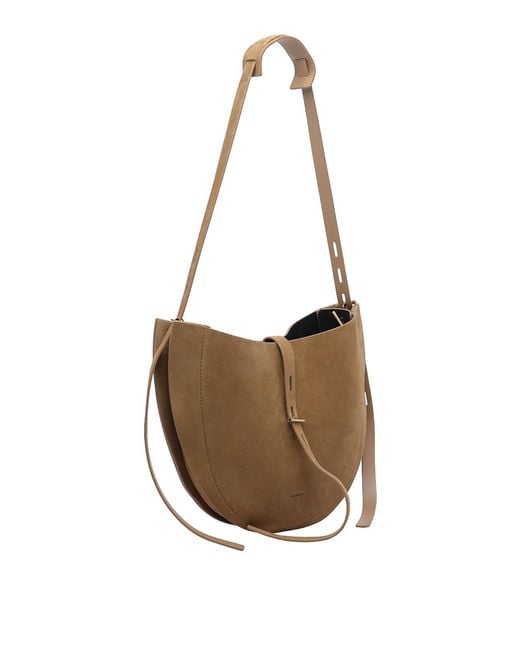 MINOBOSSI White Caramel Lizzie Crossbody Bag