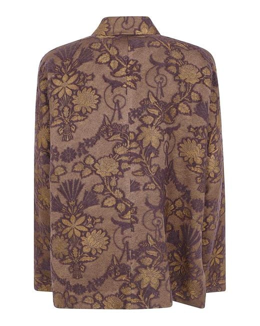 Uma Wang Brown Crossword Jacket