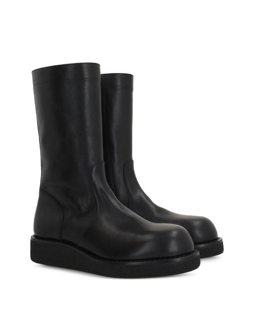 Ann Demeulemeester Black Ankle Boots for men