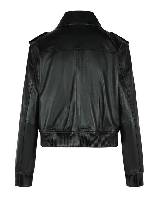 Michael Kors Black Leather Jacket