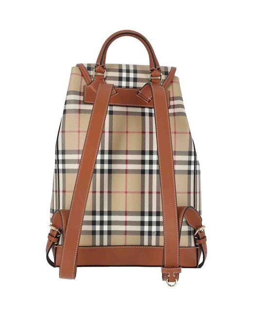 Burberry Natural Check Backpack