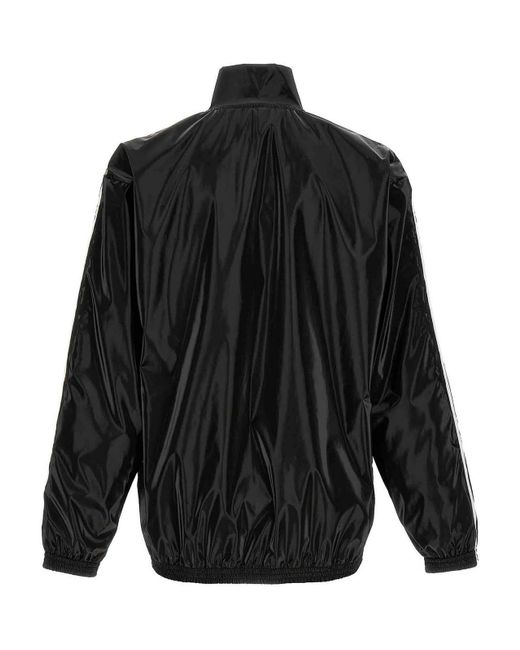 Doublet Black Laminate Track Jacket for men