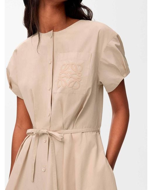 Loewe Natural Paula's Ibiza Shirt Dress