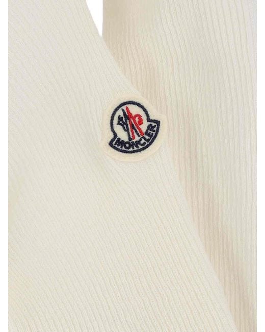 Moncler White Top Cotton
