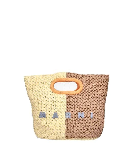 Marni White Handbag Seaside Clutch