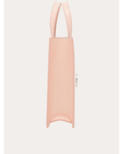 Ferragamo Mini Tote Bag in Pink | Lyst UK