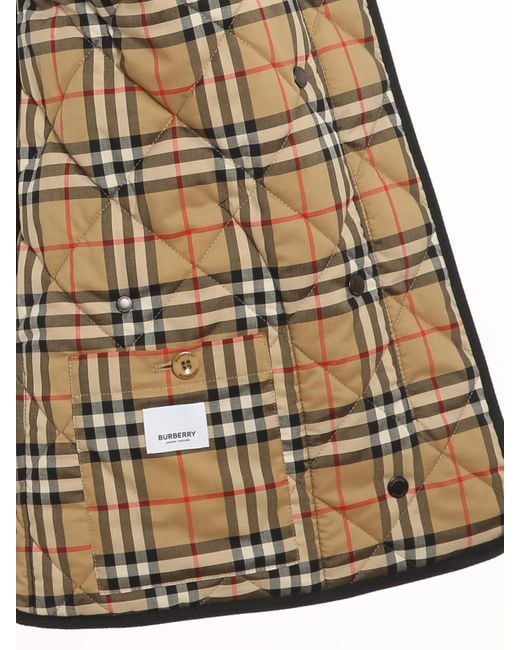 Burberry Black Diamond Quilted Barn Jacket