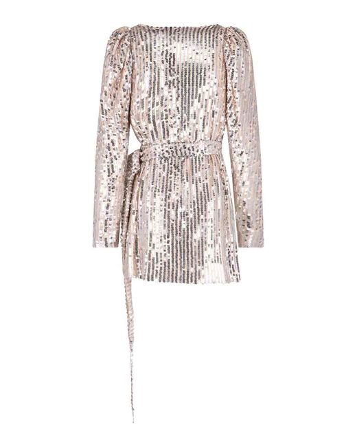 ROTATE BIRGER CHRISTENSEN White Mini Dress