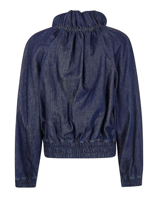 Dries Van Noten Blue Voly Denim Jacket