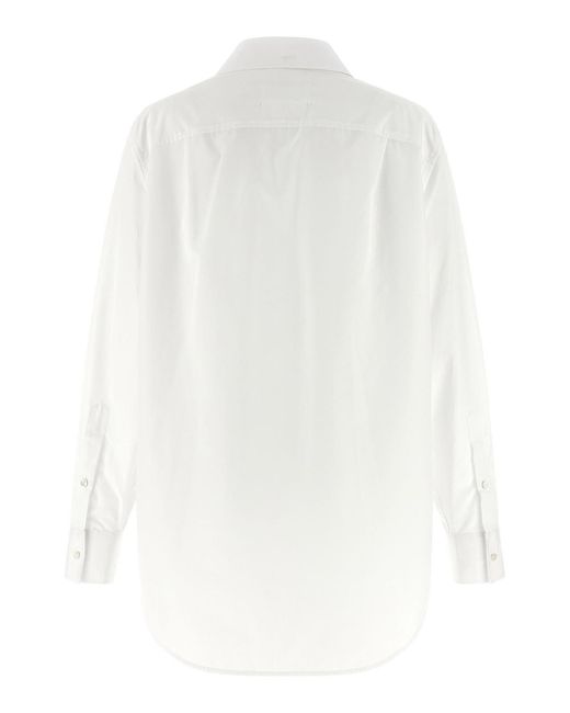 Maison Margiela White Poplin Shirt