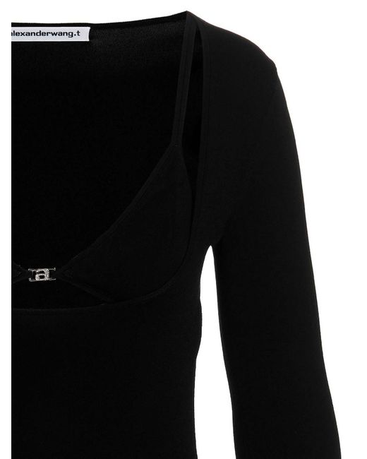 Alexander Wang Black Mini Dresses