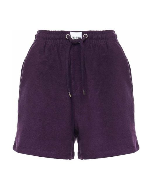 The Attico Purple Short Pant