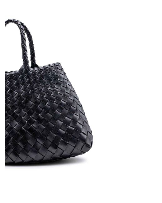 Dragon Diffusion Blue Santa Croce Small Leather Bag