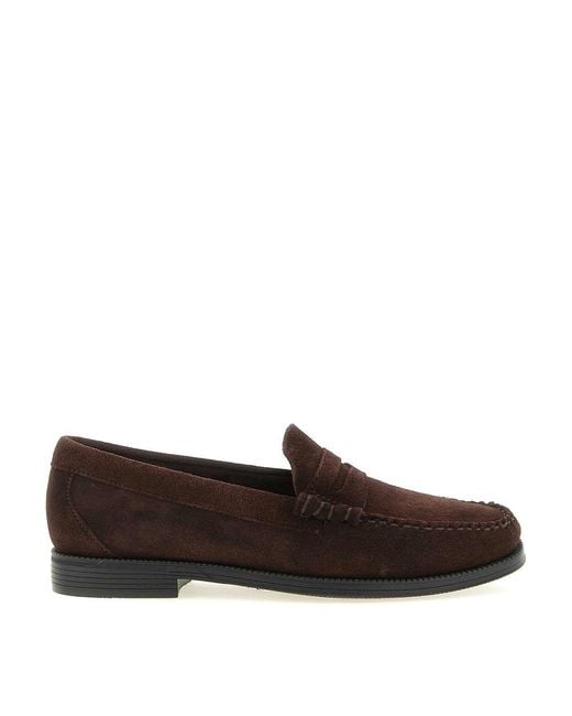 G.H.BASS Brown Easy Weejuns Larson Loafers for men
