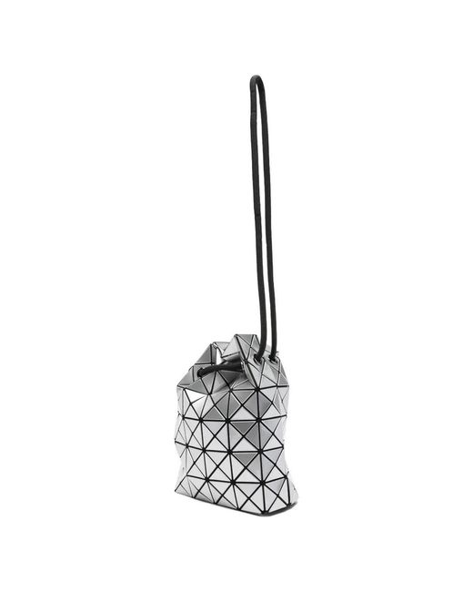 Issey Miyake White Wring Satchel Bag