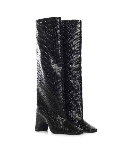 Coperni Black Boots Calfskin