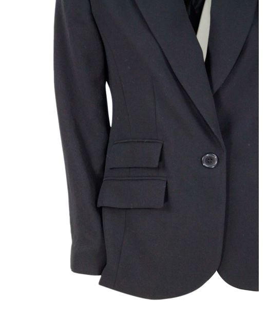 ARMANI EXCHANGE Black Tech Fabric Jacket