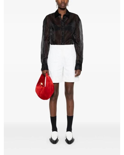 Jil Sander White Pants