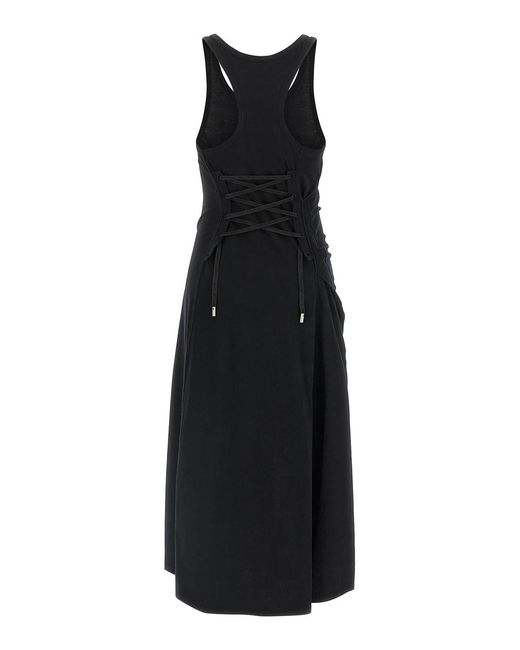 McQueen Black Corset Dress
