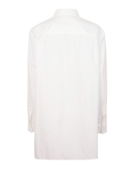 Yohji Yamamoto White Cotton Shirt