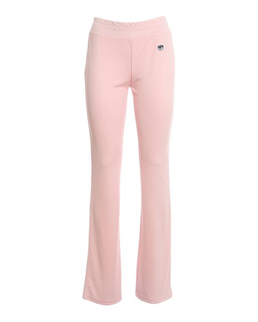 Chiara Ferragni Pink Maxilogomania Two-Piece Tracksuit