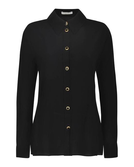 Alessandra Rich Black Shirts