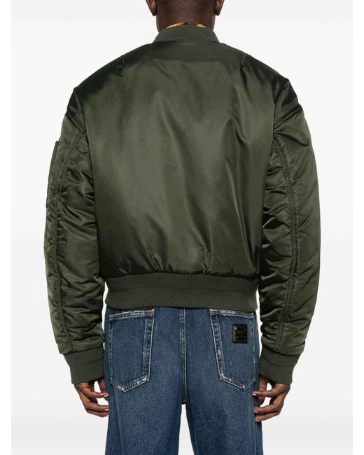 DSquared² Green Deep Bomber Jacket for men