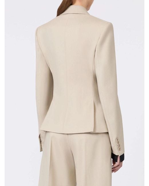 Max Mara Natural Placid Raw Jacket