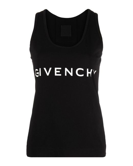 Givenchy Black Archetype Slim-fit Tank Top