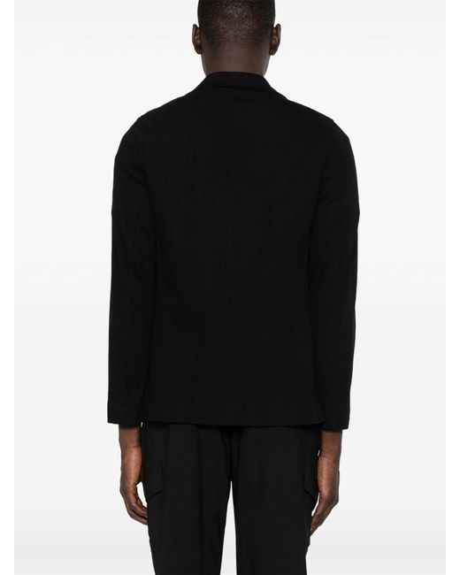 Circolo 1901 Black Cotton Single-Breasted Jacket for men