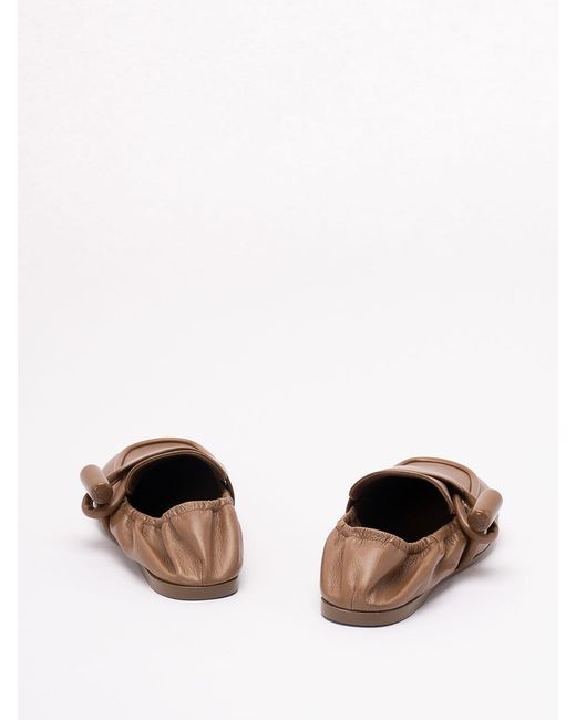 Loewe Brown 'Toggle' Loafers