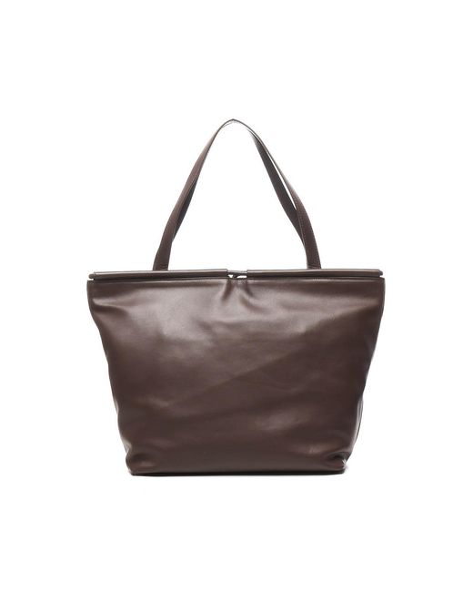 Coccinelle Brown Leather Tote Bag