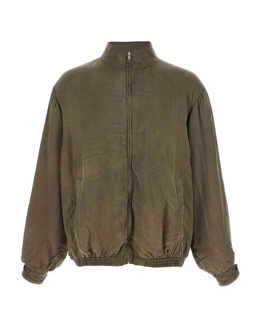 Ssstein Green Vintage' Bomber Jacket for men