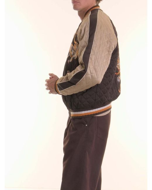 Roberto Cavalli Brown Jacket for men