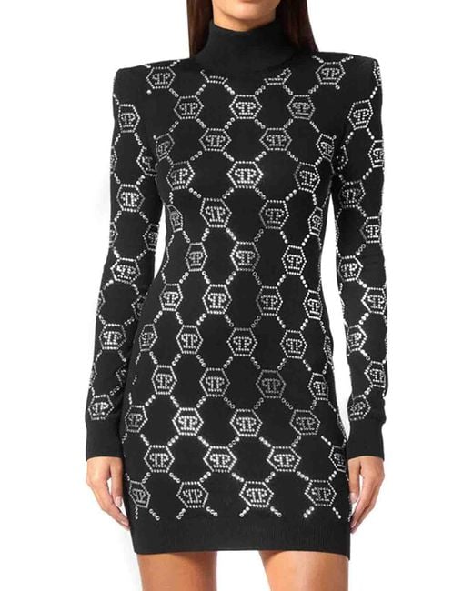 Philipp Plein Black Dress